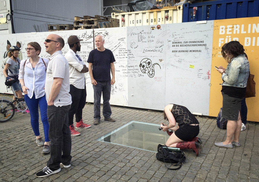 Howard Caygill in Berlin with IDSVA, Summer 2015. Photo by Louise Carrie Wales