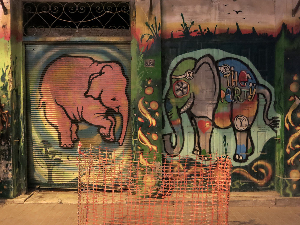 Street art in Athens. Photo by Gabriel Reed.