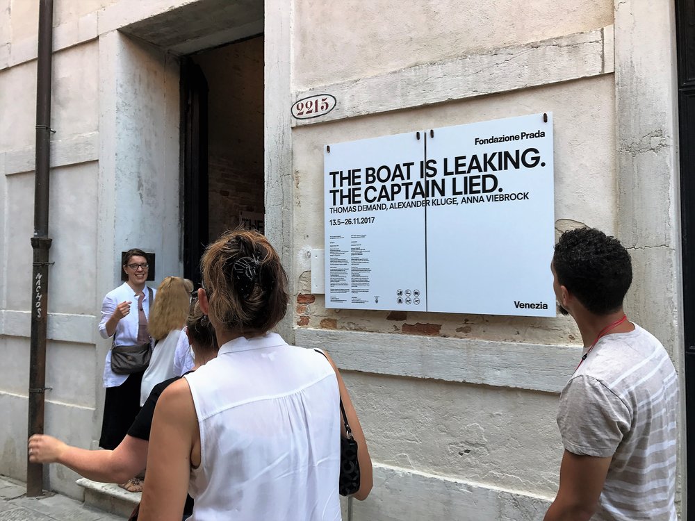 IDSVA students arrive at the Prada Foundation Photo Credit: Jessica Rodríguez-Colón