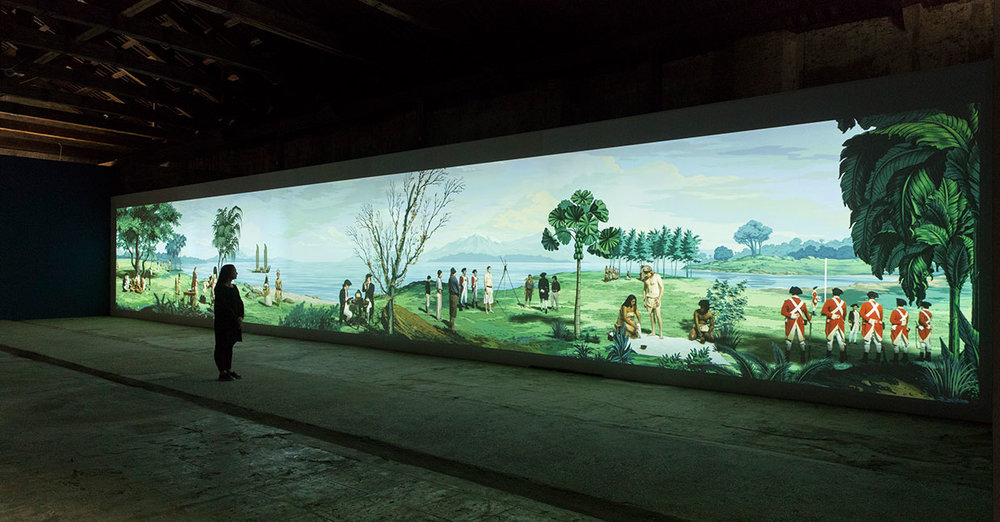 "Emissaries” by Lisa Reihana, 2017  Photo Credit: Creative New Zealand