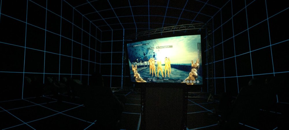 Factory of The Sun, 2015, Hito Steyerl. Photo by Laila Kouri