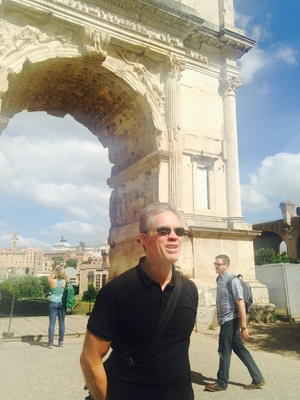 Tom Huhn in Rome with IDSVA