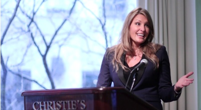 Jennifer Ford at Christie’s (by Tania Romero)