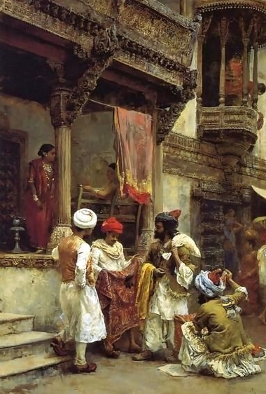 The Silk Merchants by Edwin Lord Weeks
