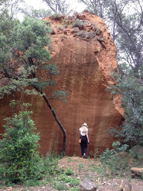 Bibemus Quarry, Aix-en-Provence. Photo by Simonetta Moro.