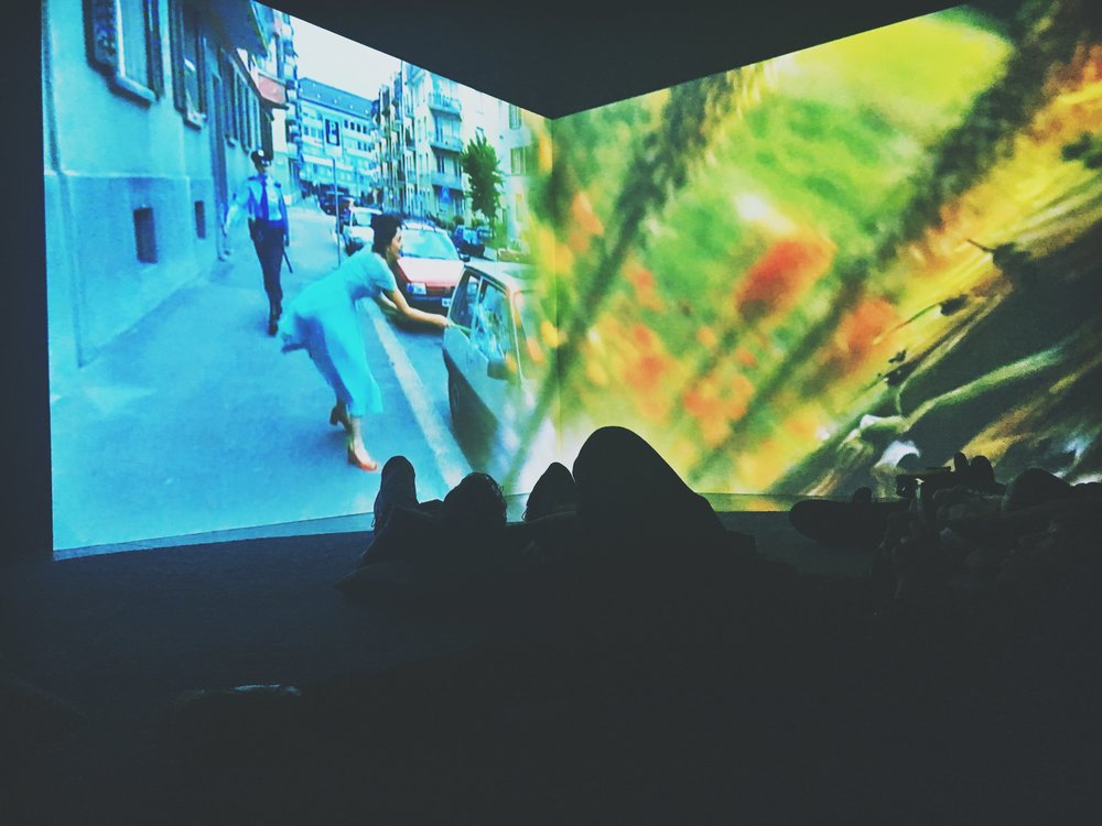 Ever is Over All, 1997, Pipilotti Rist. Photo by Jonathan Morgan