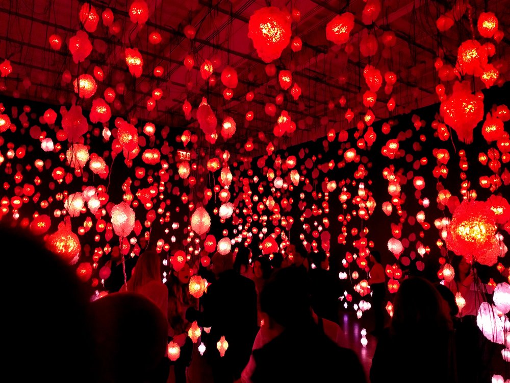 Pixel Forest, 2016, Pipilotti Rist. Photo by Jonathan Morgan