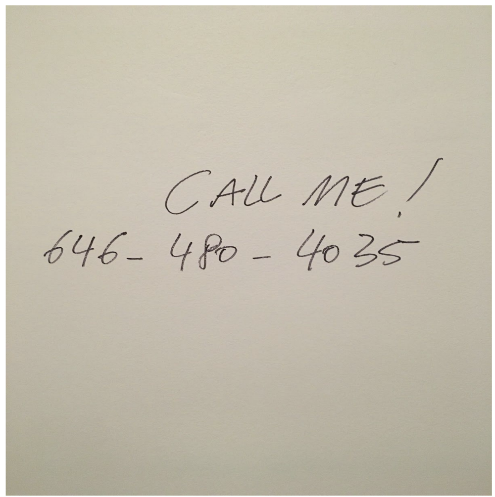 Fig.2. Philippe Parreno, Call me , 2018. Audio. Photo by: Cj Stephens.