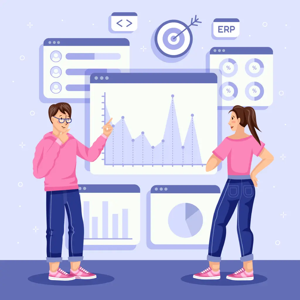 Chart showing increase in leads after chatbot installation