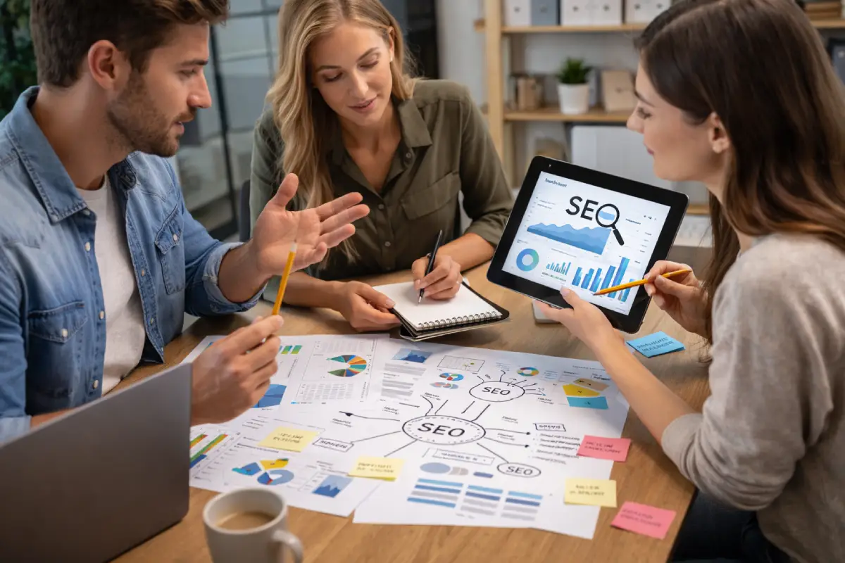 content marketing planning focused on search engine optimization