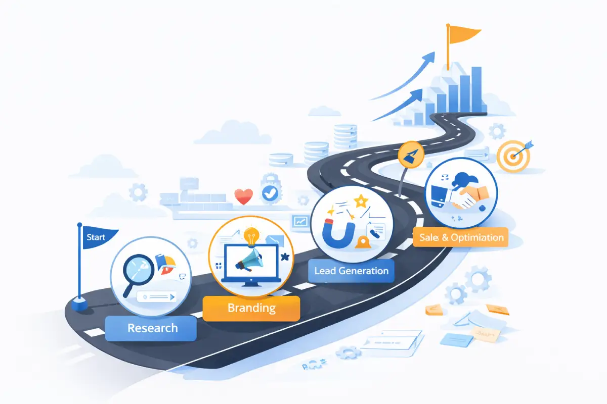 marketing strategy roadmap for scalable business growth