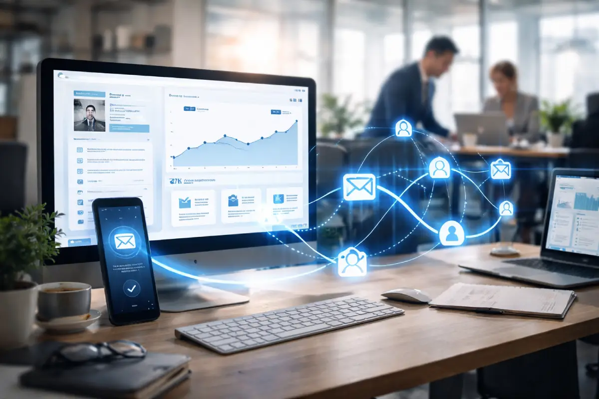 content-driven traffic converting through automated follow-up