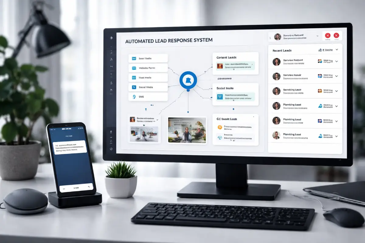  automated lead response system for home services