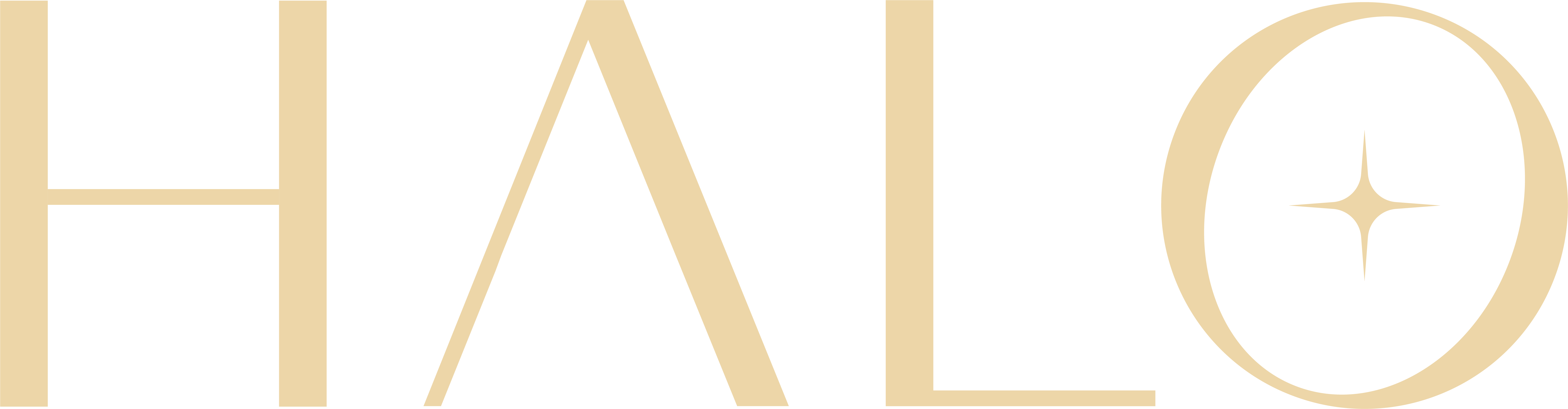 halo beige logo