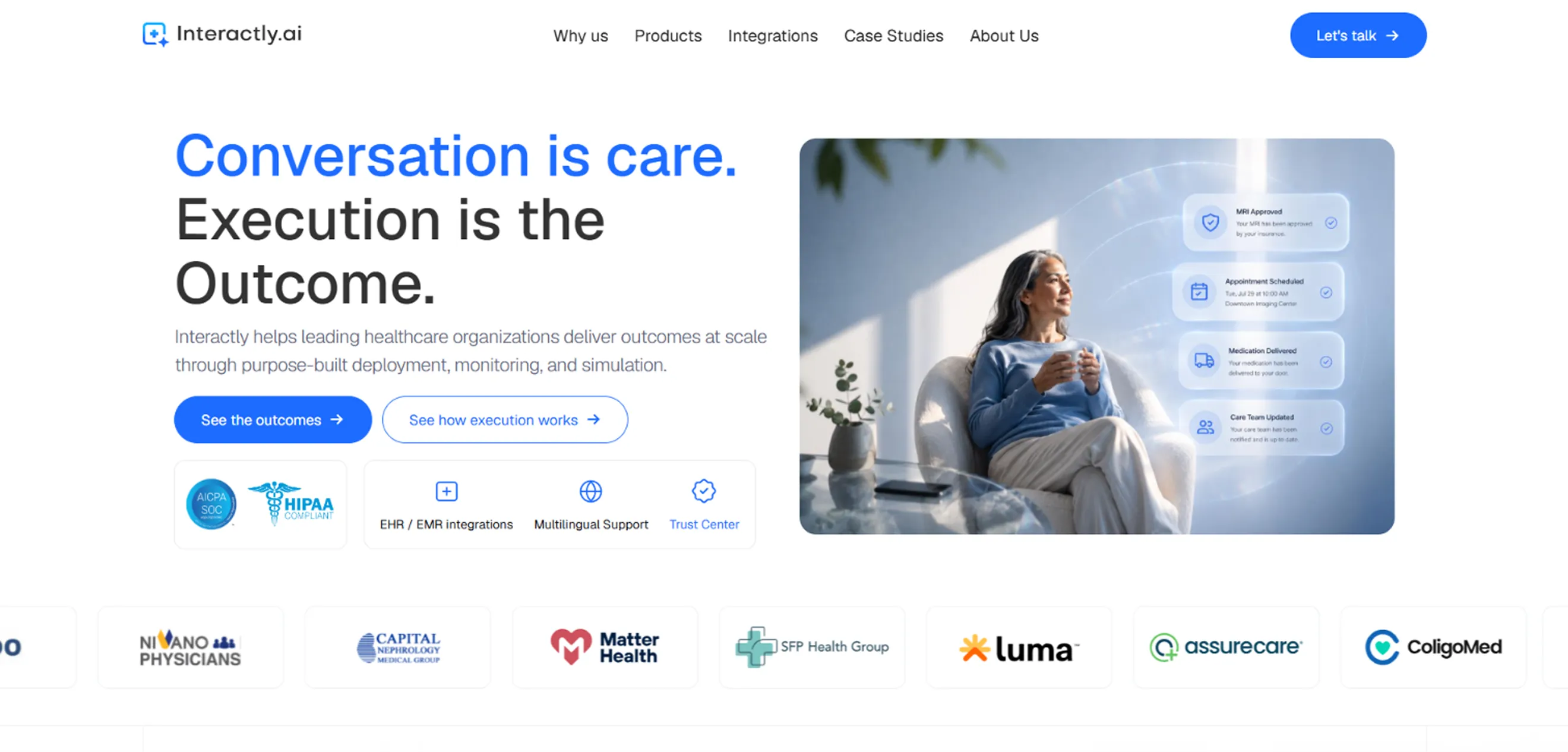 Assort Health Alternative: Compare Interactly | AI Voice Agents