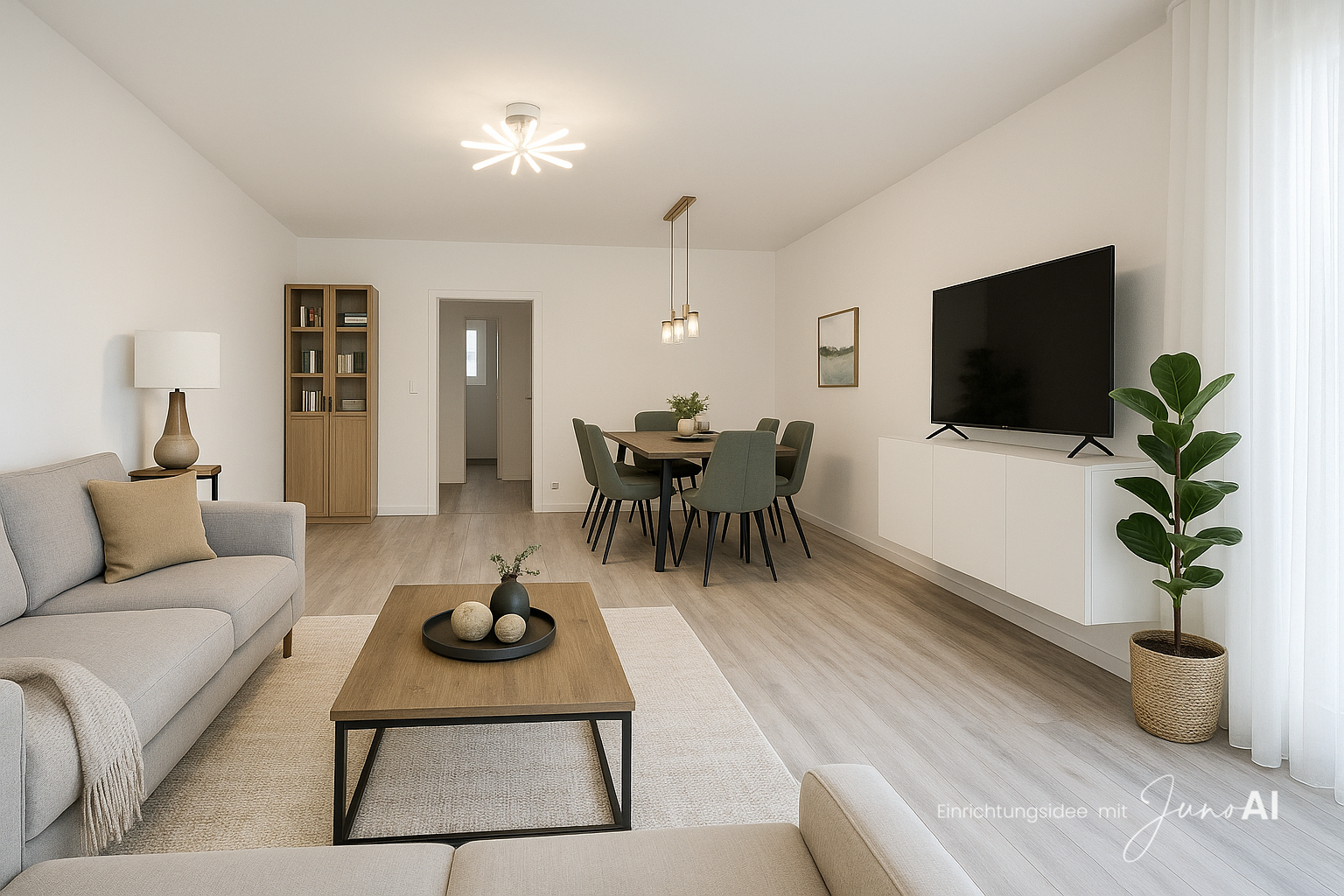 Wohlfühlen beginnt hier: Stilvolle 3- Zimmer Erdgeschosswohnung mit Terrasse im Grünen