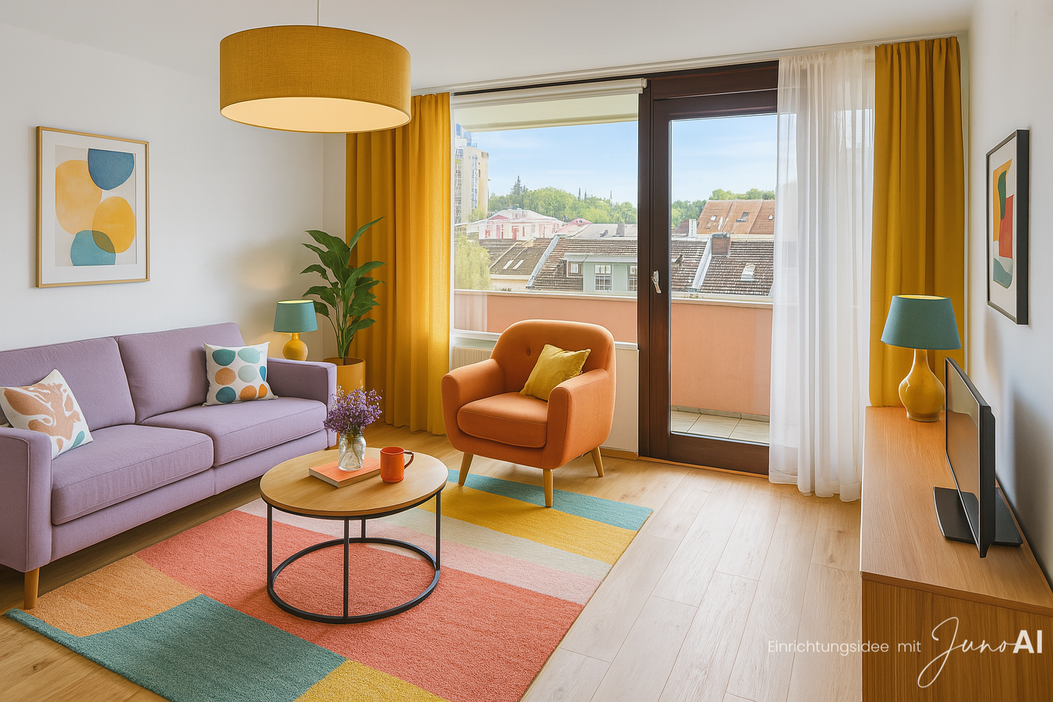 Wohlfühl-Zuhause in Frankfurt-Oberrad – 2 Zimmer, großer Balkon &amp; TG-Stellplatz inklusive