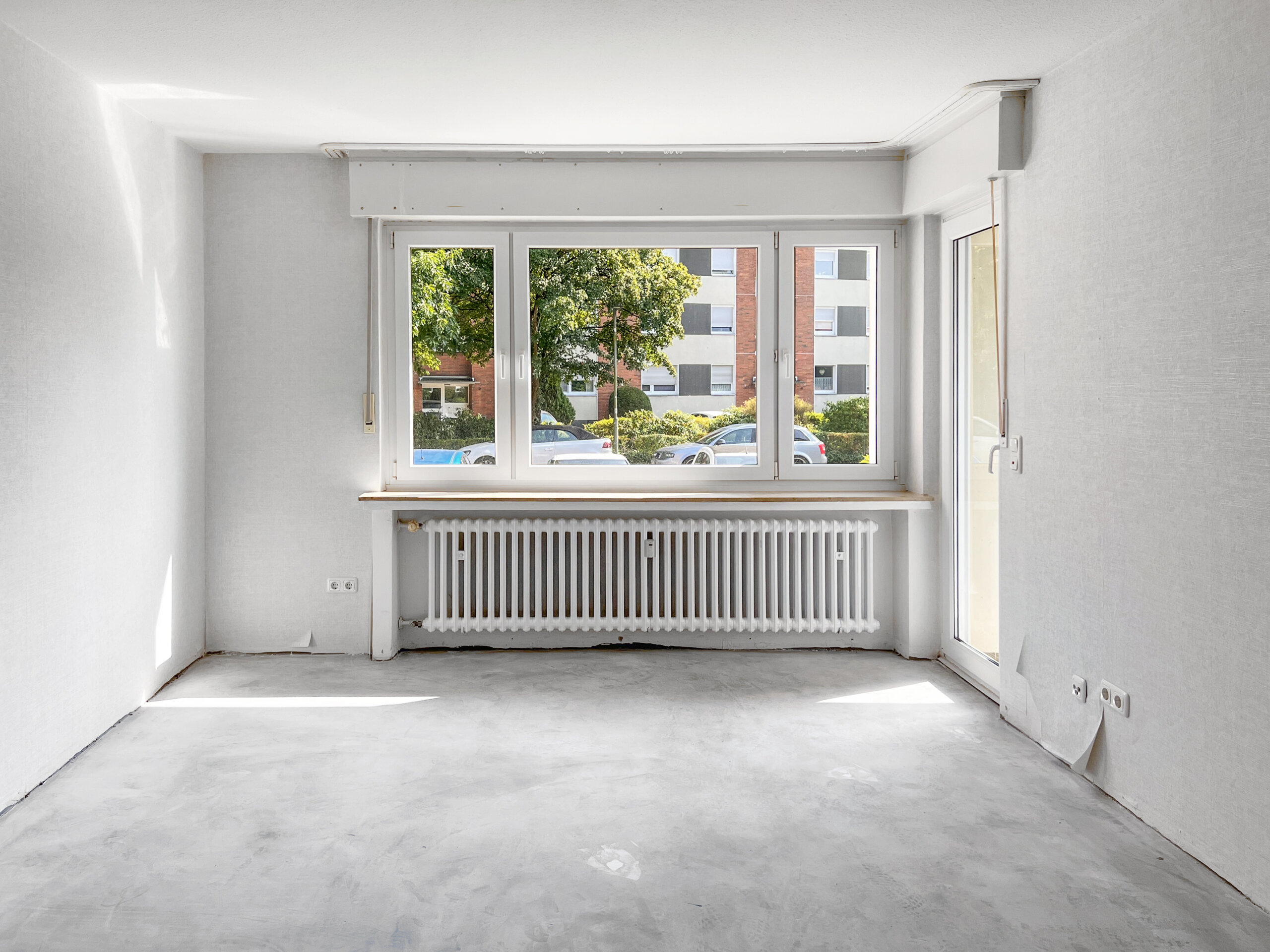 Wohnzimmer Blick zum Garten