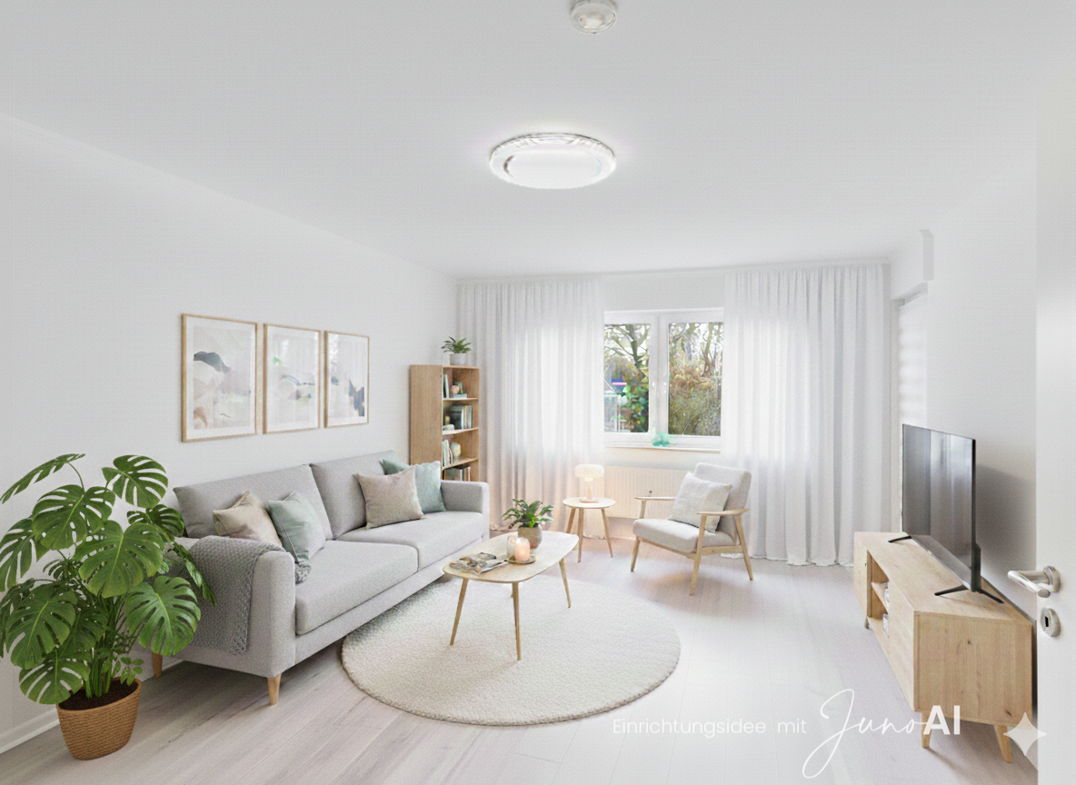 Juno AI Staging - Wohnzimmer