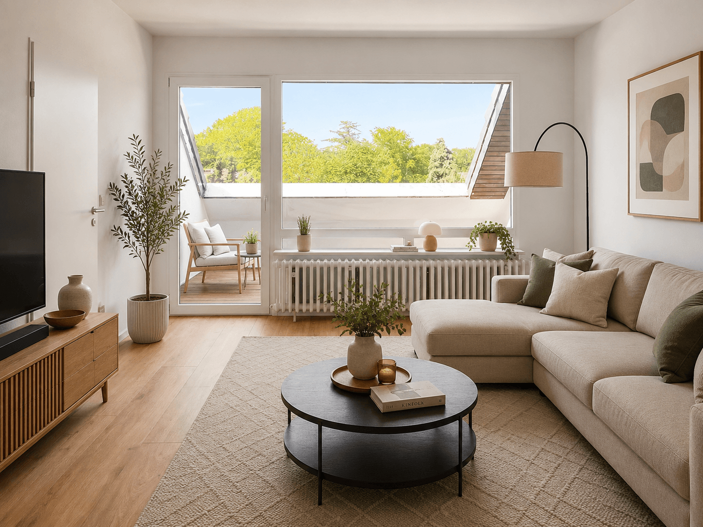 Dachgeschosswohnung zum Erstbezug | 3,5 Zimmer, Loggia &amp; Stellplatz in Dinslaken-Hiesfeld