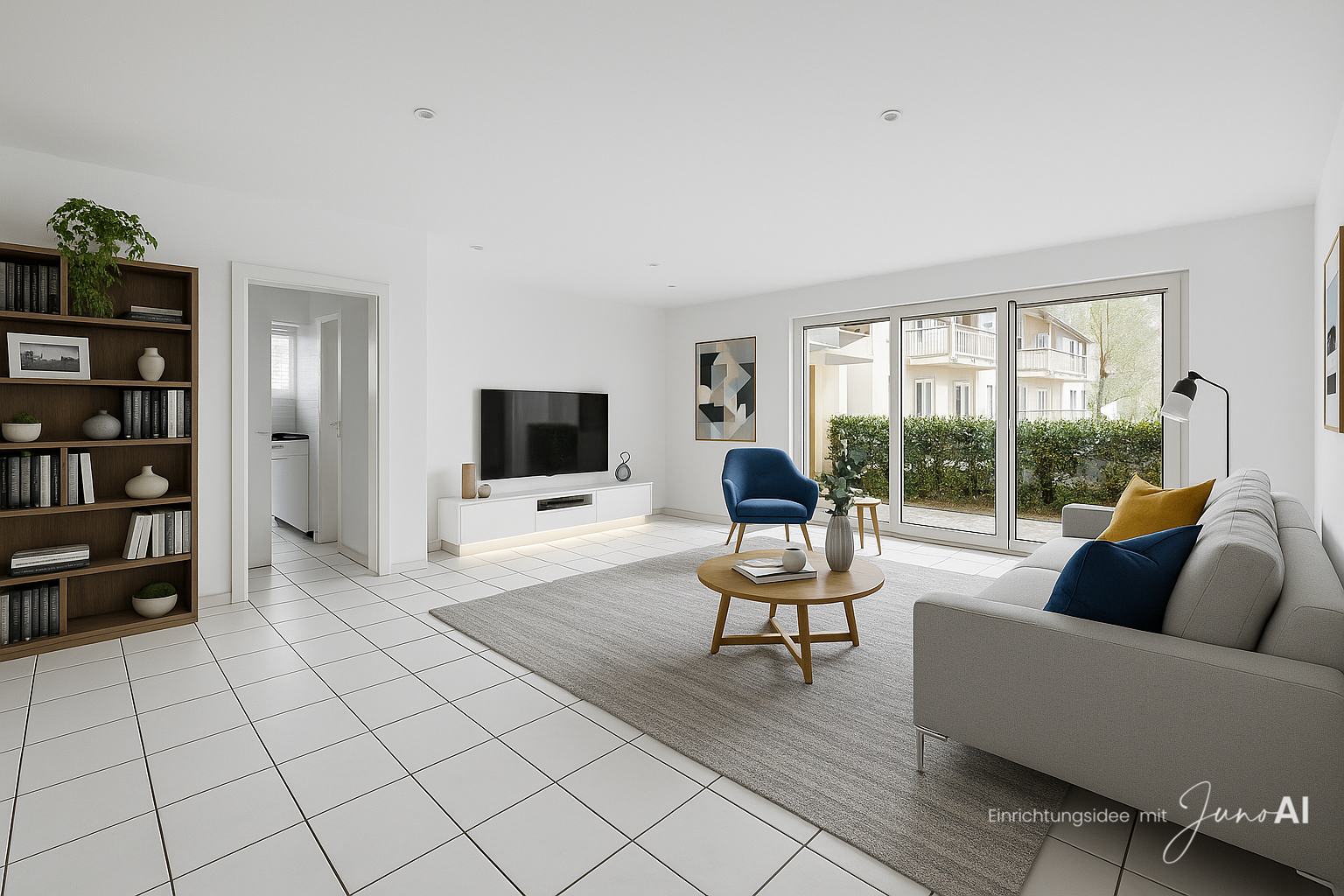 TRAUMLAGE TAUNUS - schicke 3-Zimmer-Wohnung mit Balkon und Garten in Eppstein