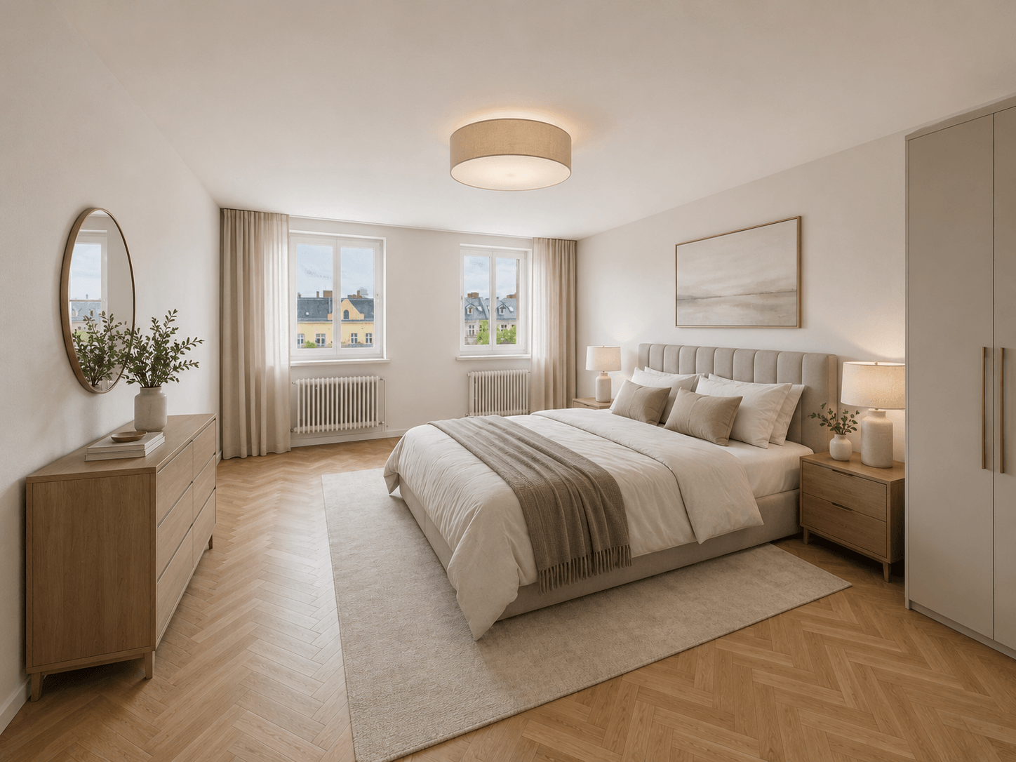 Schlafzimmer - KI Visual