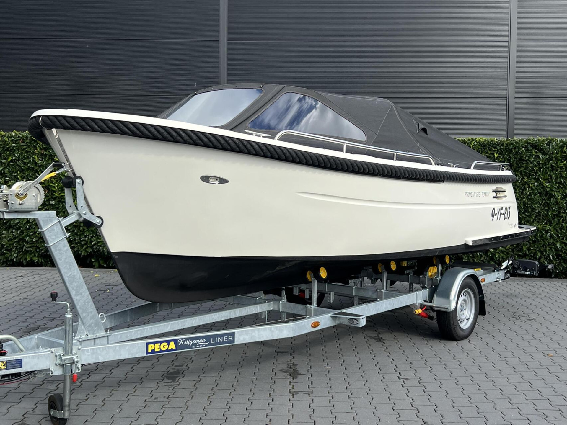 PRIMEUR PRIMEUR 615 TENDER (2019) SUZUKI 60PK (2022) TRAILER