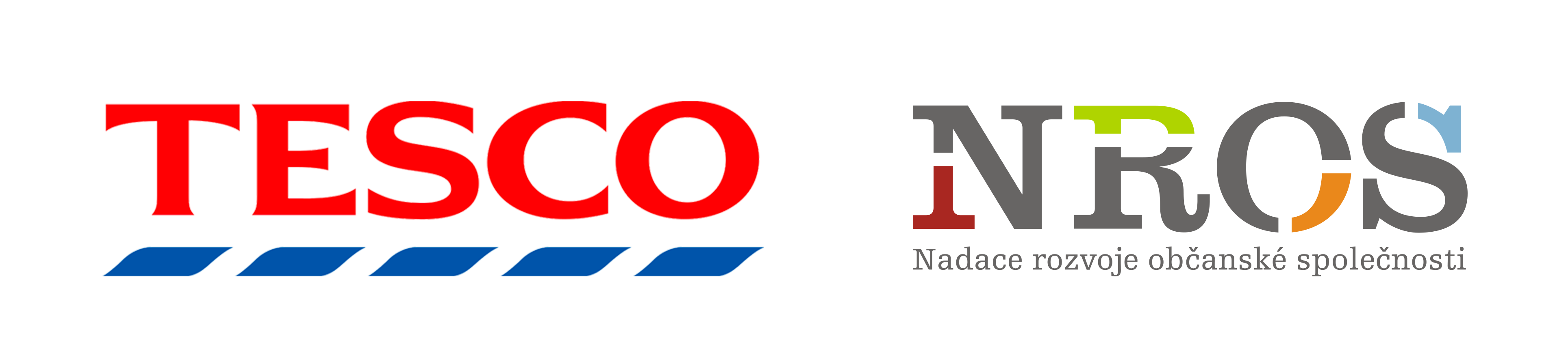 Dvojlogo NF Tesco a NROS
