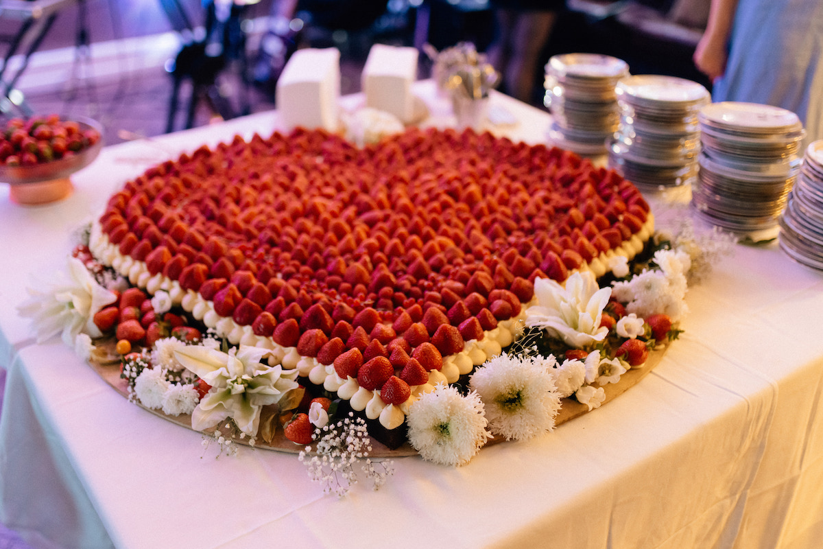 Iceland wedding cake