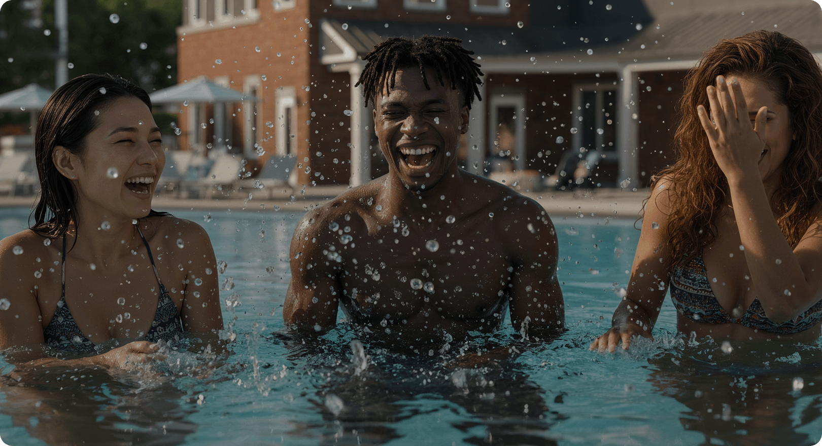 Lifestyle marketing visuals for apartment community social media