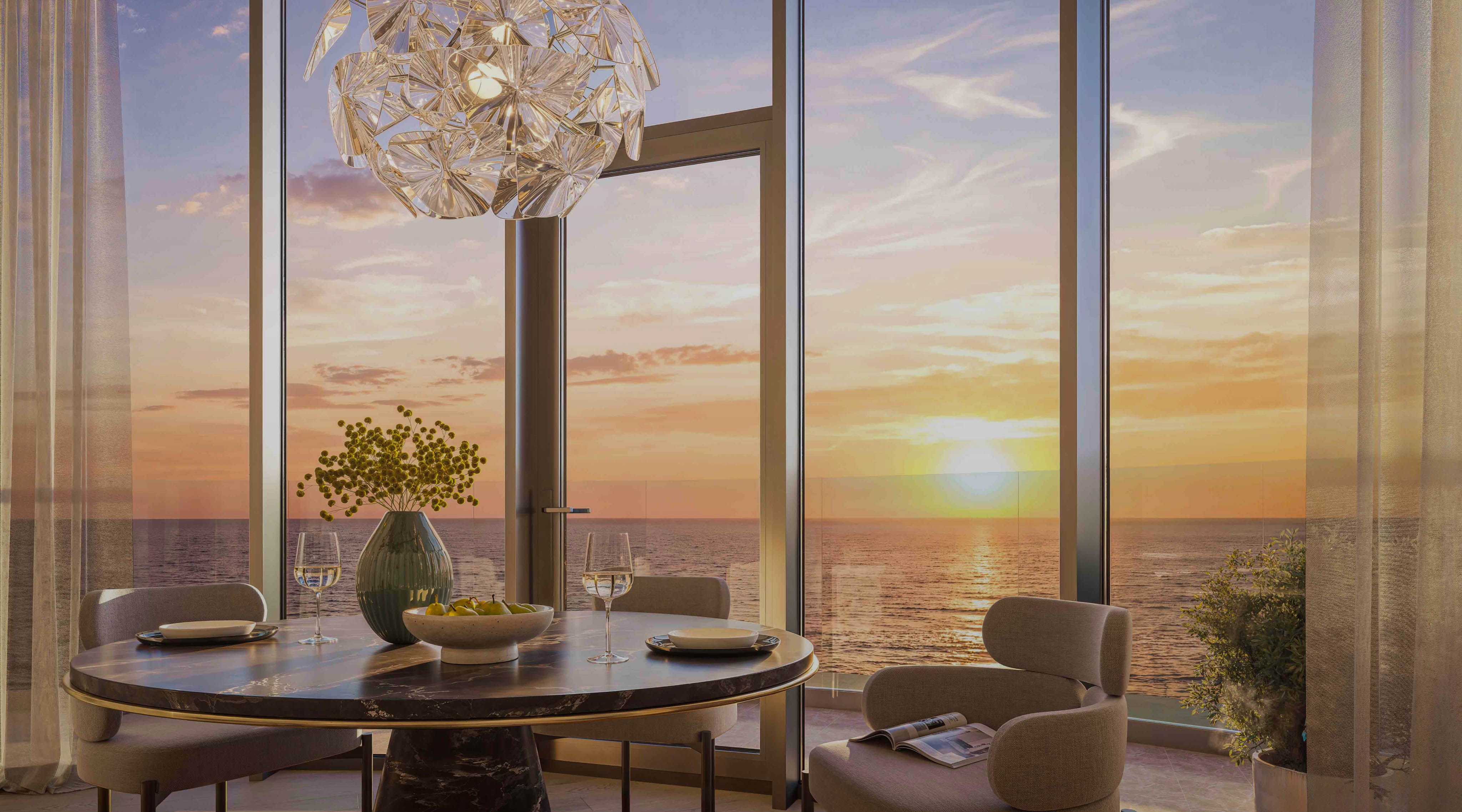 Lifestyle marketing visuals for apartment community social media.