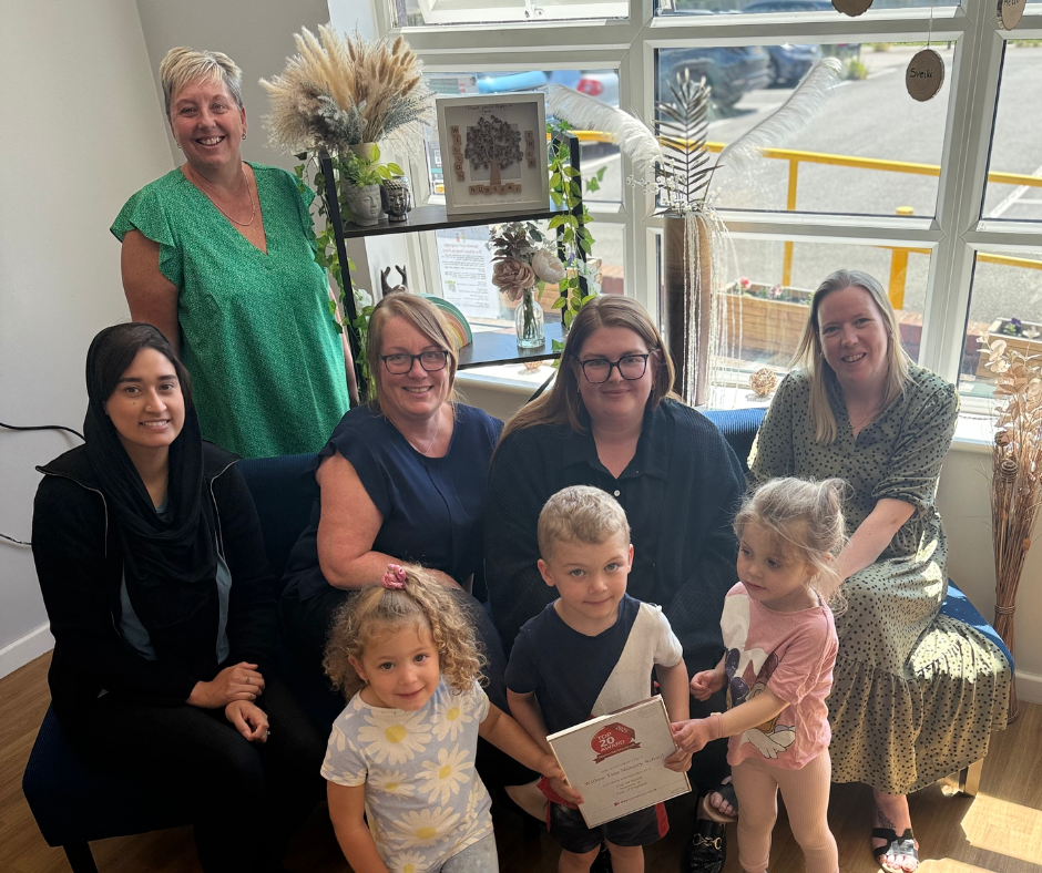 Willow Tree Nursery in Clacton-on-Sea recognised as Top 20 Nursery Daynurseries