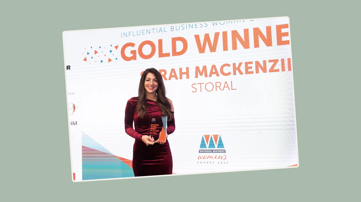 Sarah Mackenzie Named Influential Business Woman of the Year