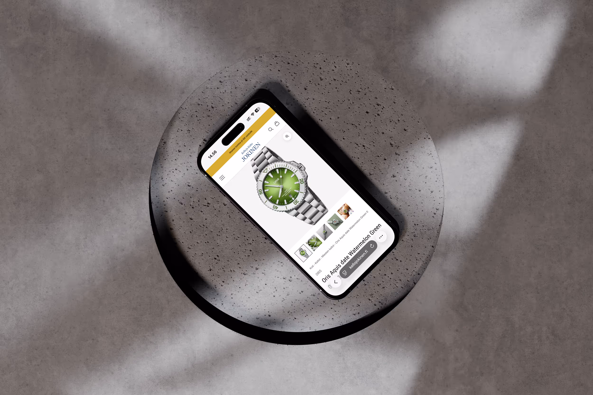 Shopify-webshop genomförd av Growly - exempel på kundprojekt