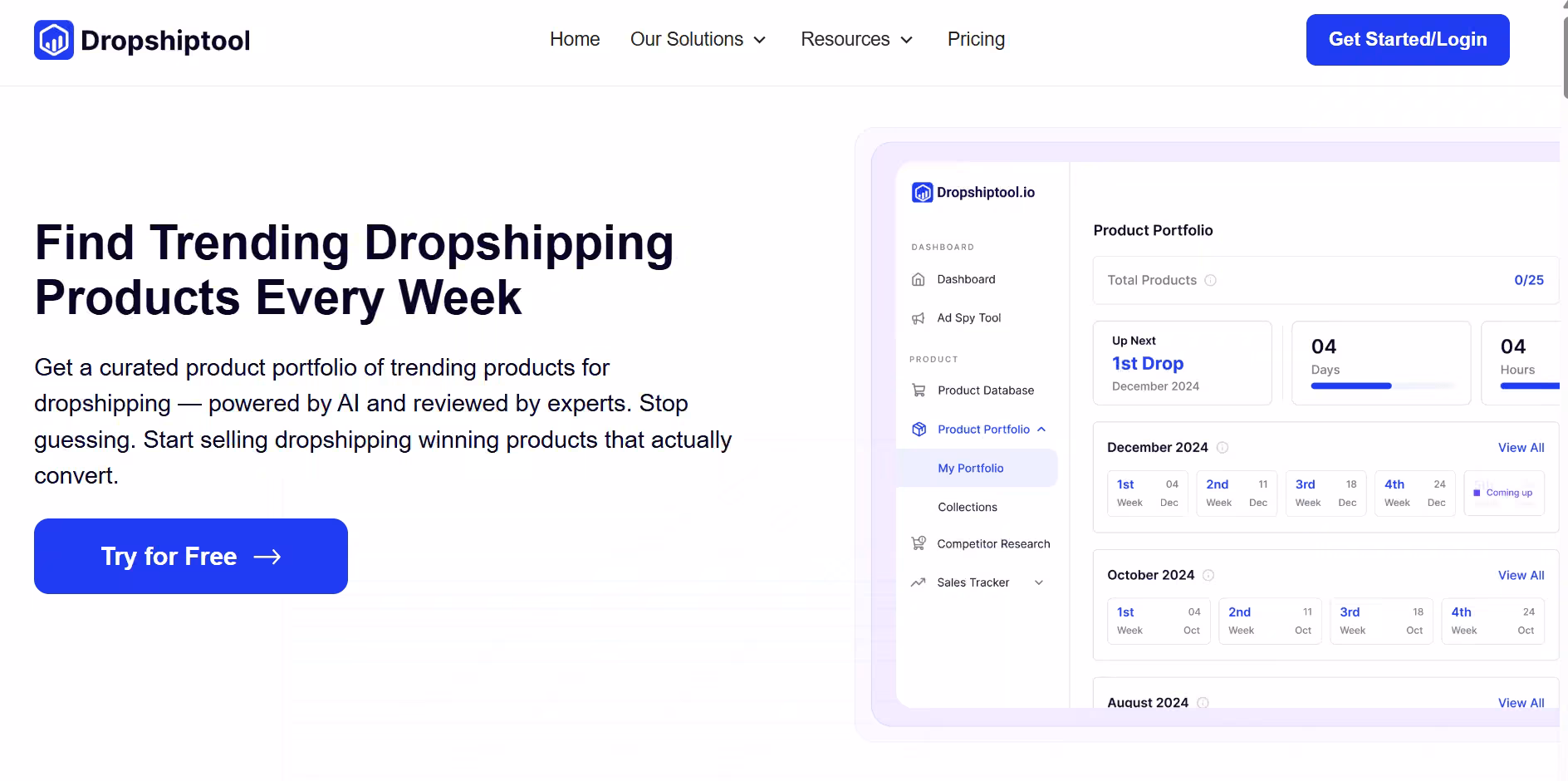 Product database