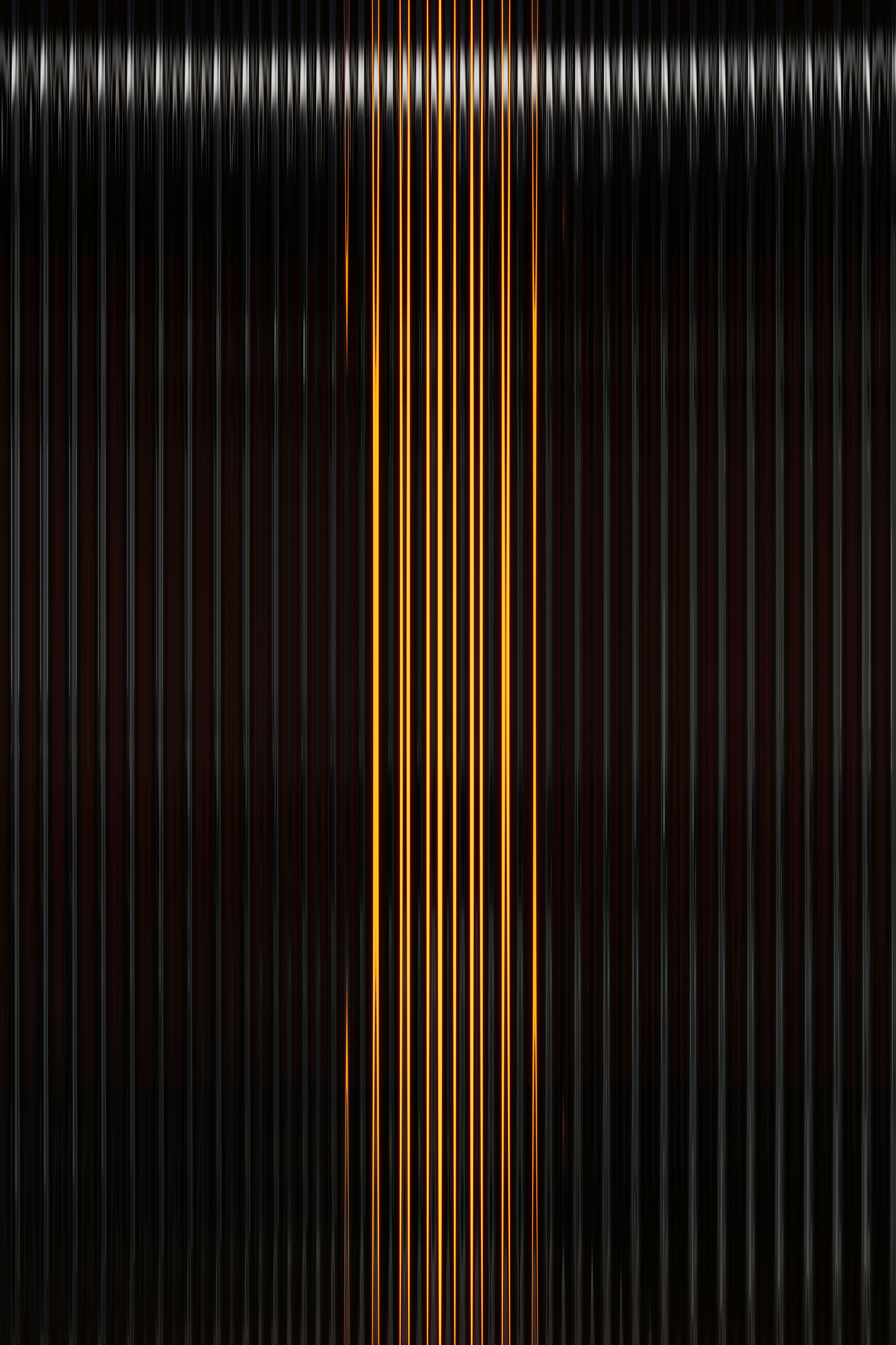 An abstract image featuring soft points of light emerging from a deep black background, creating a minimalist and atmospheric composition.