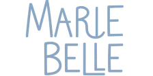Text reading 'MARLE BELLE' in uppercase letters with a modern, sans-serif font.