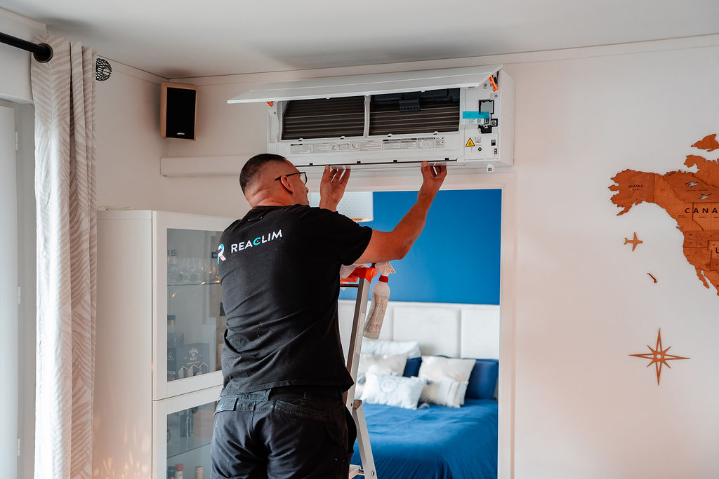 Entretien d'une climatisation murale