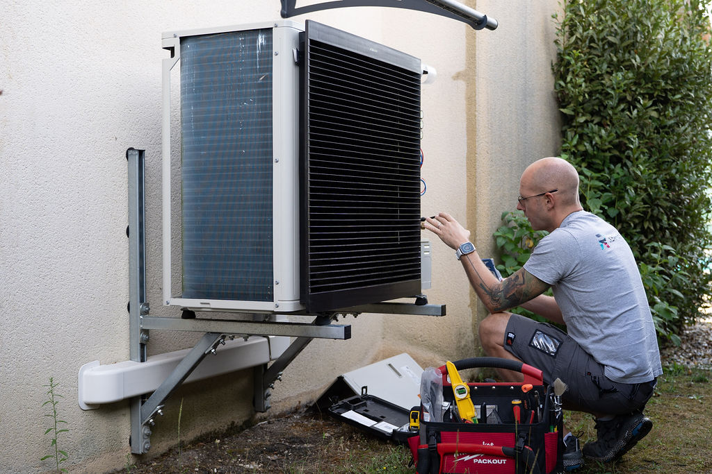 Dépannage d'une pompe à chaleur air-air