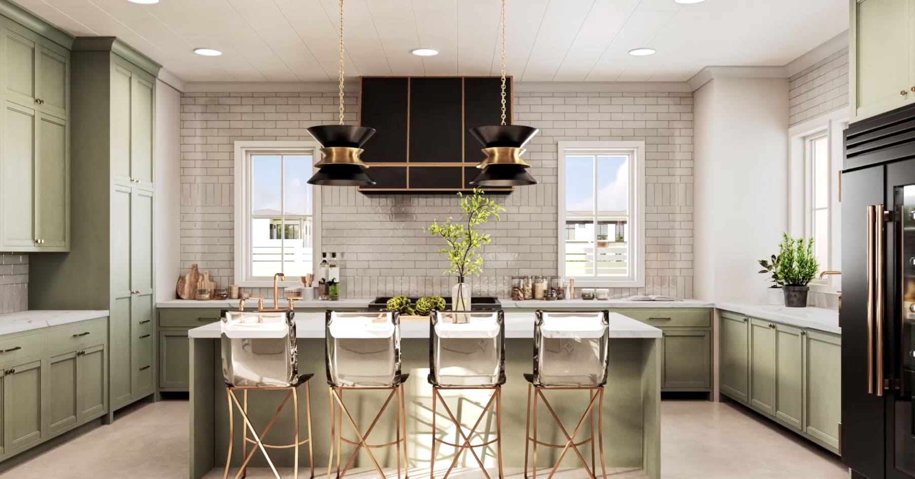 Full CGI  animation for single-family real estate pre-sales marketing