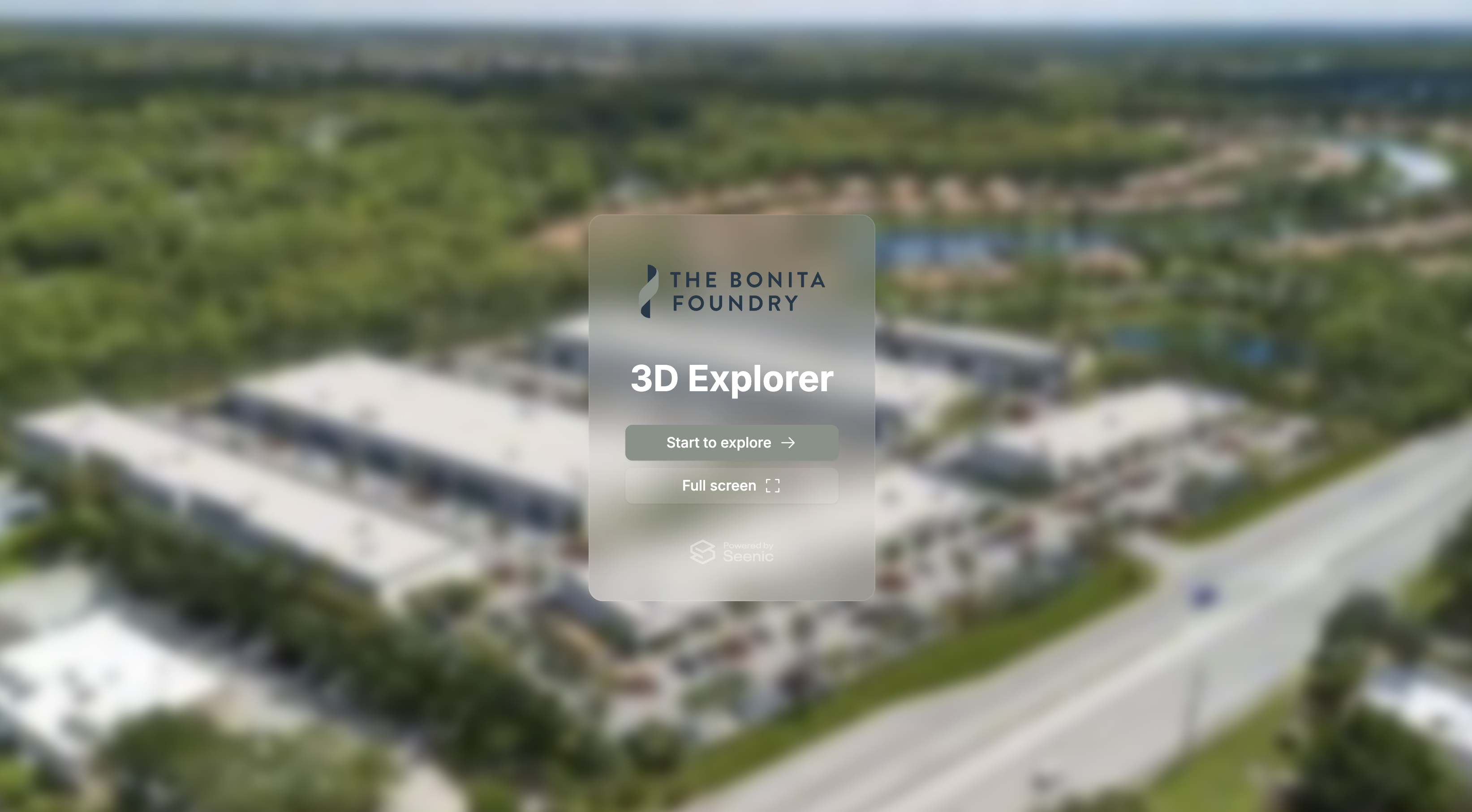 The Bonita Foundry 3D Explorer interactive experience - Forager Real Estate Partners