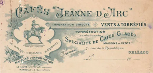 Les Cafés & Thés de la maison Jeanne d’arc