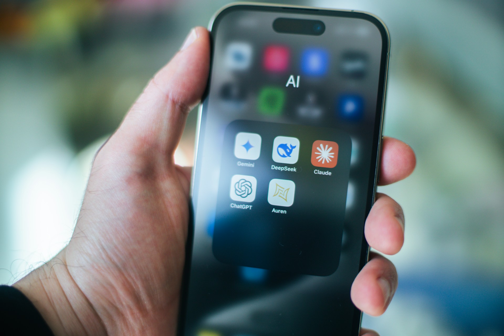 modele AI w telefonie