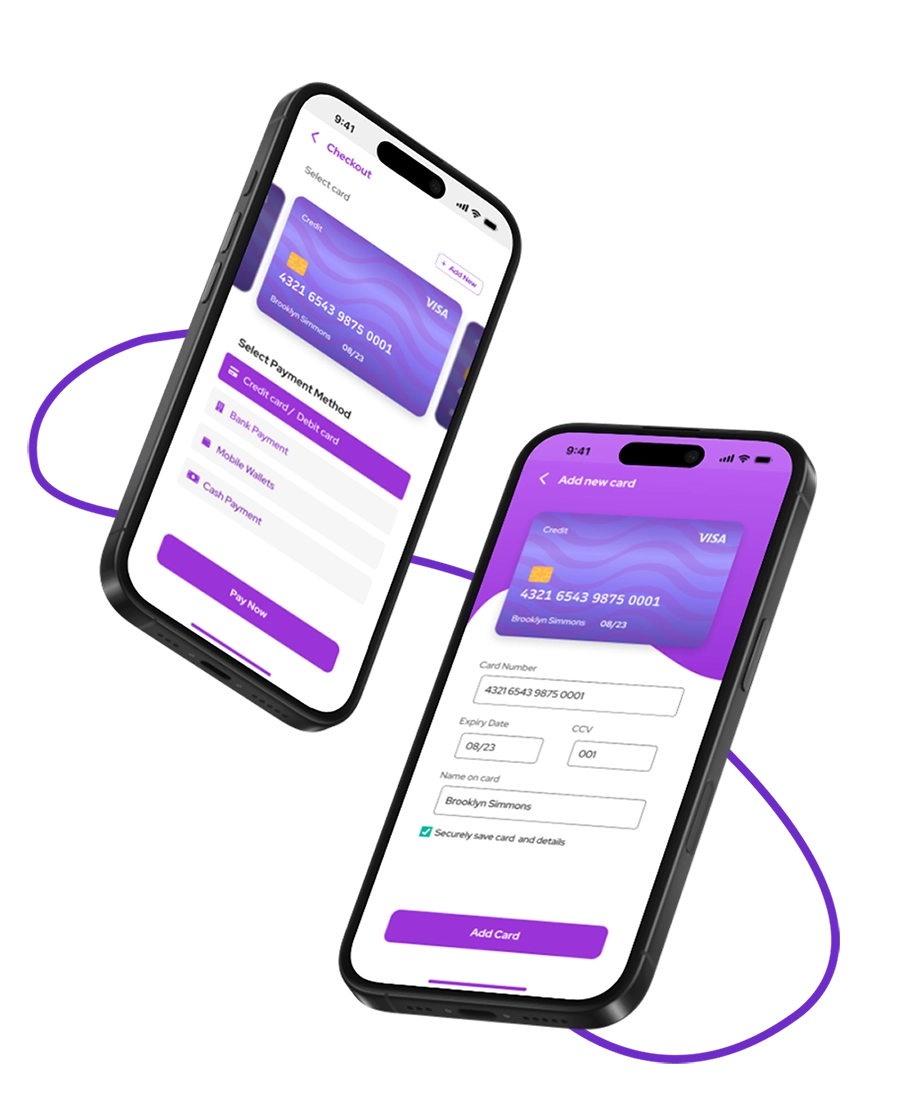 Credit card checkout UI Design