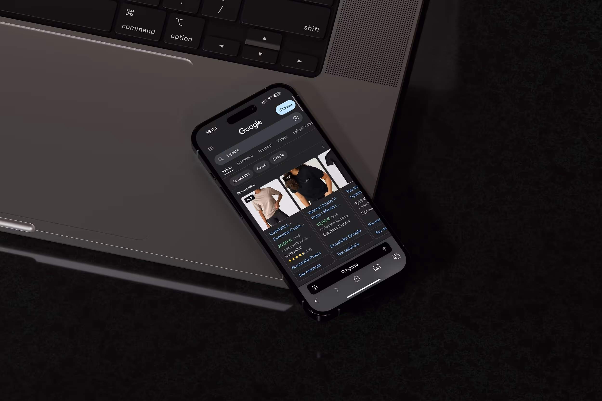 Shopify-verkkokauppa