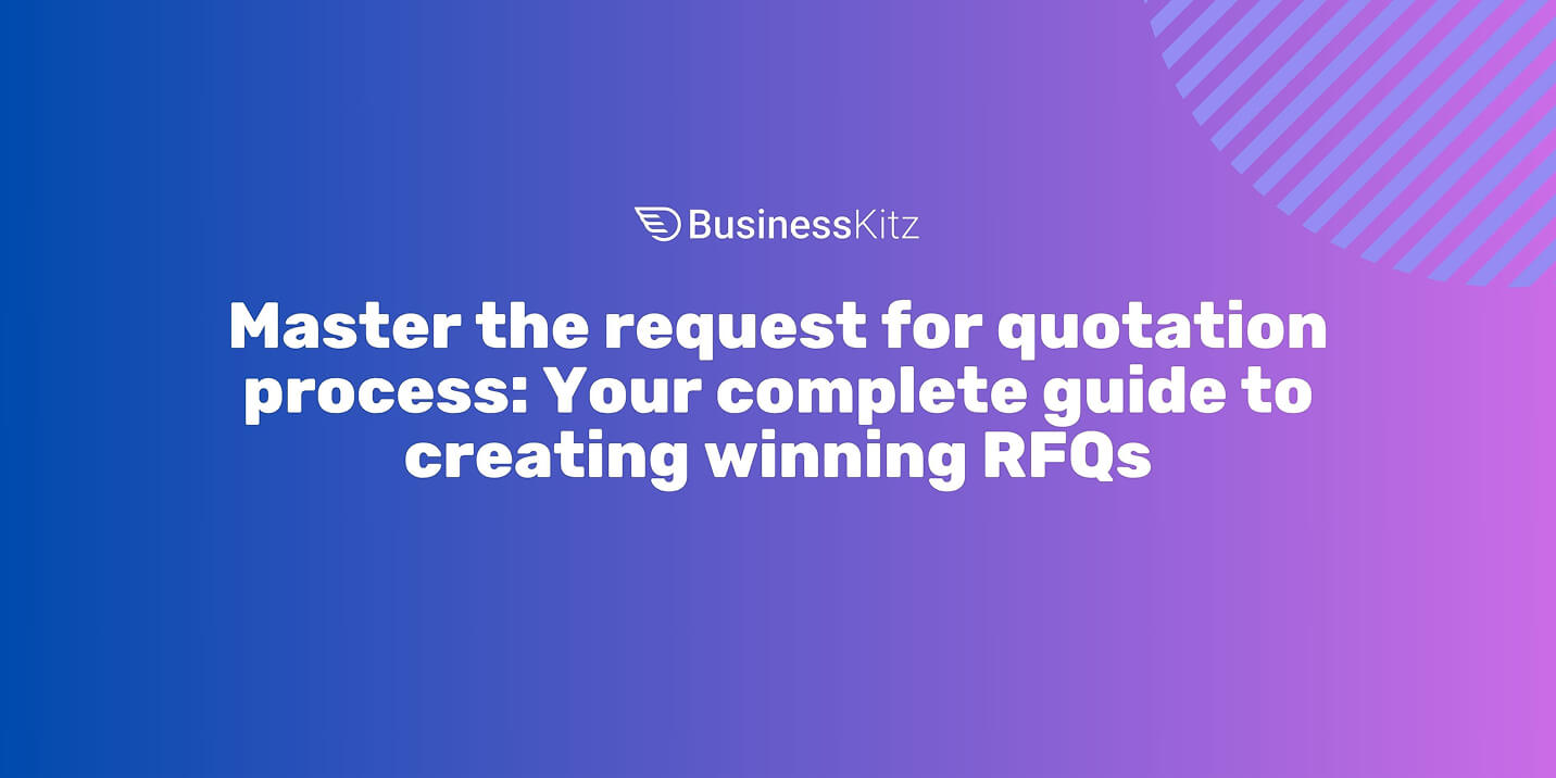 Master the request for quotation process: Your complete guide to creating winning RFQs artwork