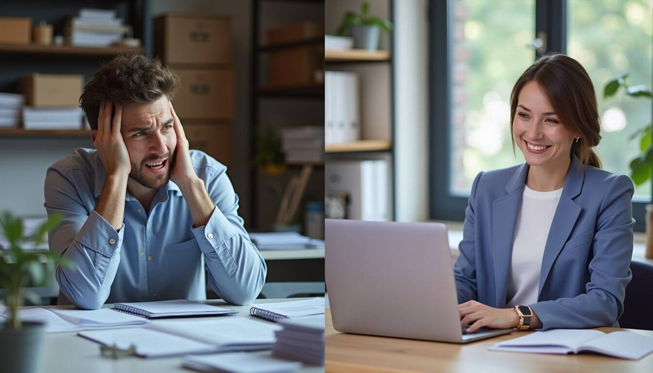Digital transformation of hiring documentation from paper to digital systems.
