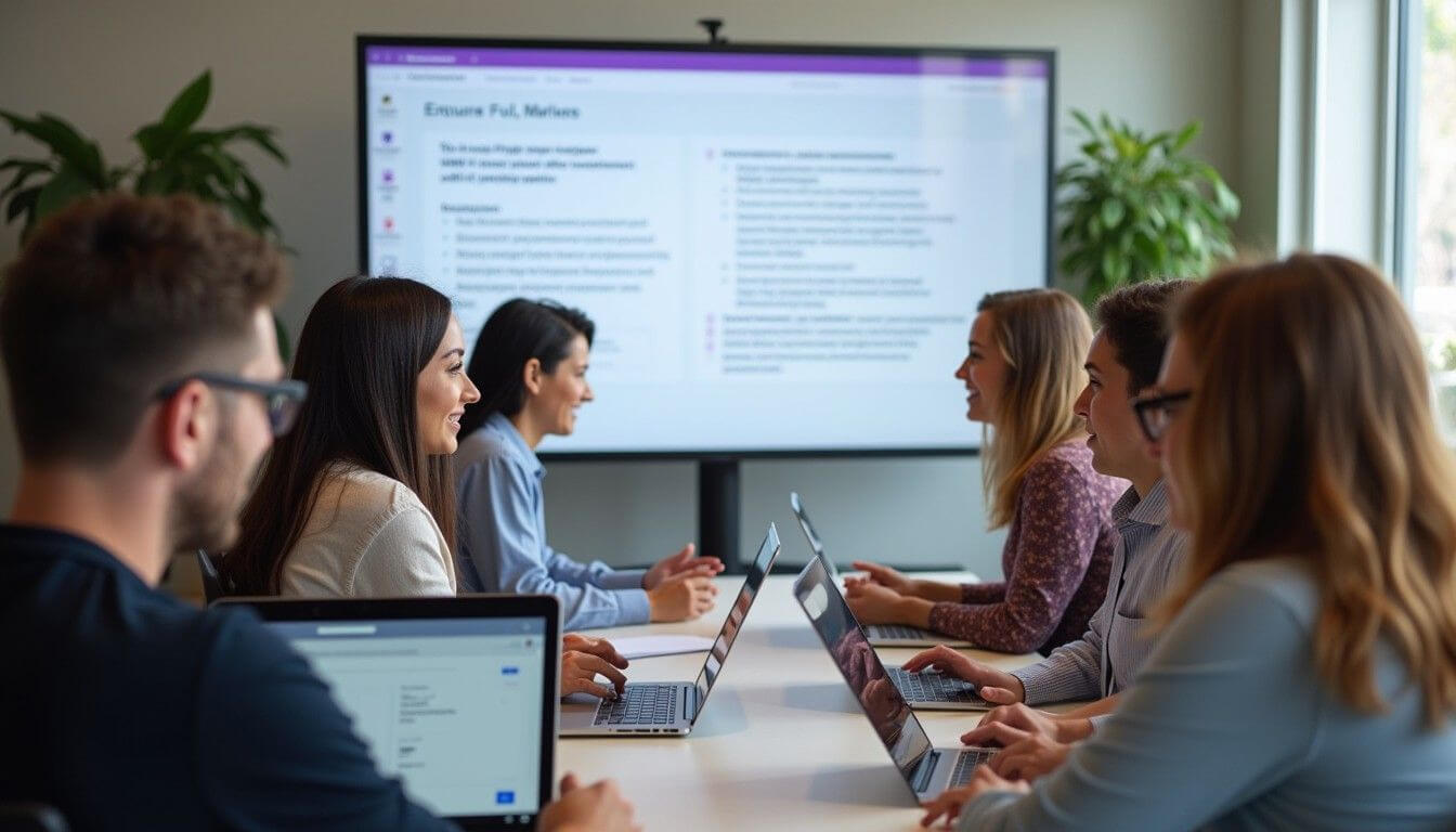 New employees participating in streamlined digital onboarding process