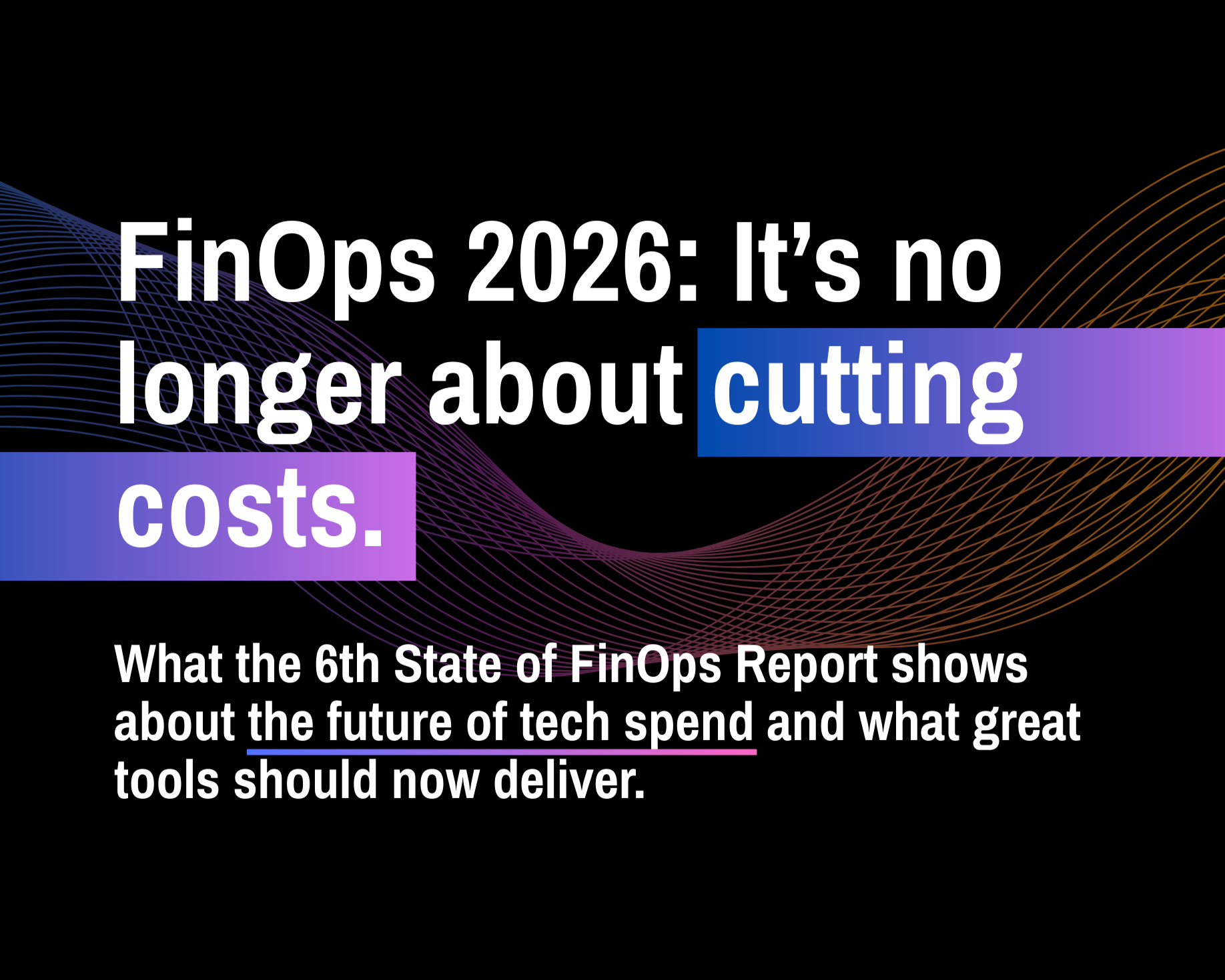 Image describing the State of FinOps Report 2026