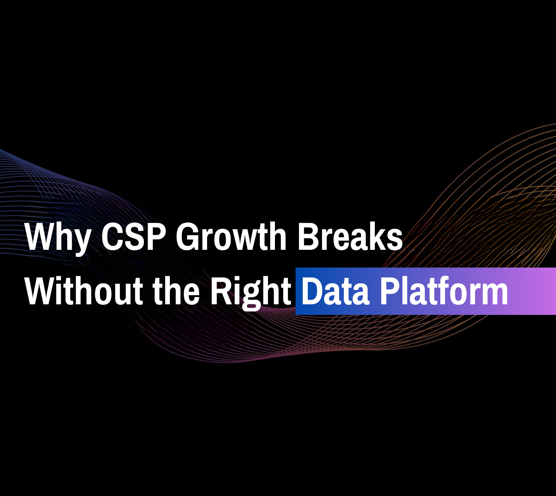 An illustration of business intelligence data plaform for Microsoft CSP partners